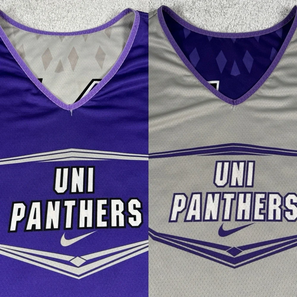 UNI Panthers Northern Iowa Reversible Practice Basketball Jersey ~ Adult XXL #14